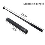 ハンドヘルド三軸ジンバルスタビライザー GoPro セルフィースティック 延長長さ：19cm-73cm、長さ：19cm-73cm