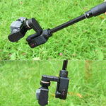 ハンドヘルド三軸ジンバルスタビライザー GoPro セルフィースティック 延長長さ：19cm-73cm、長さ：19cm-73cm