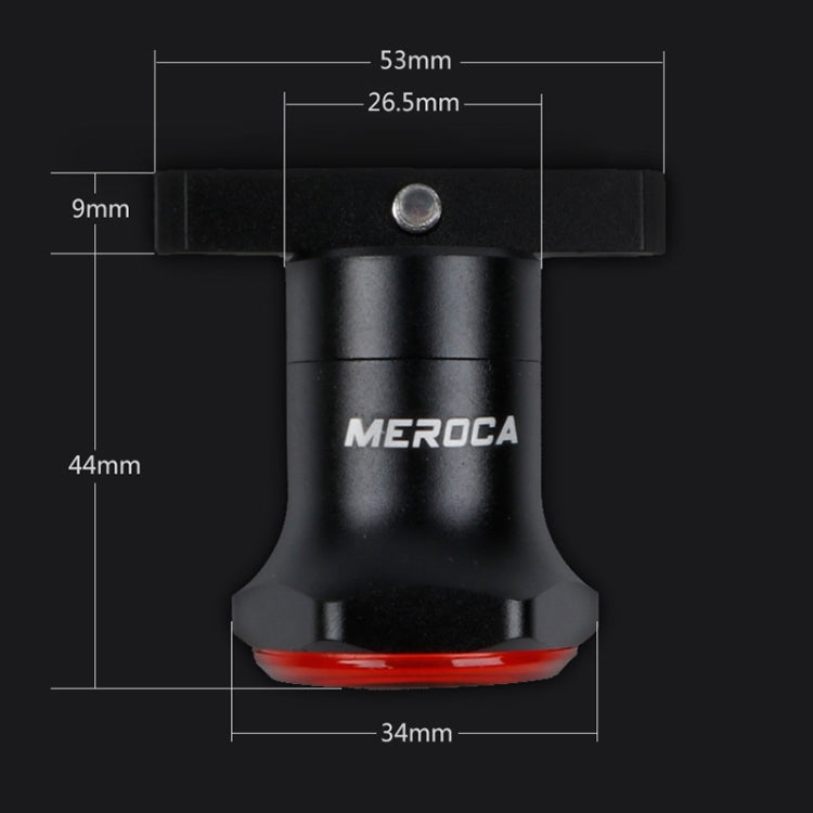MEROCA MX2 スマートセンサー ブレーキテールライト マウンテンバイクライト USB充電 ロードバイク夜間走行用テールライト、シートクッション取り付け ブラック、カラフル、ゴールドピンク、シートチューブ取り付け ブラック