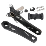 JIANKUN IXFマウンテンバイク中空クランク改造シングルプレート左右クランクシャフトボトムアクスル、左右クランク、左右クランク＋ボトムブラケット