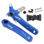 JIANKUN IXFマウンテンバイク中空クランク改造シングルプレート左右クランクシャフトボトムアクスル、左右クランク、左右クランク＋ボトムブラケット
