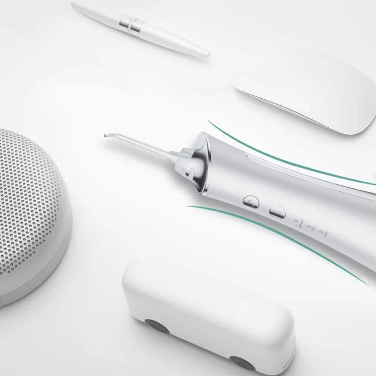 電動歯パンチ デンタルスケーラー ウォーターフロス 家庭用ポータブル口腔清掃機器、ホワイト、ピンク、ブルー