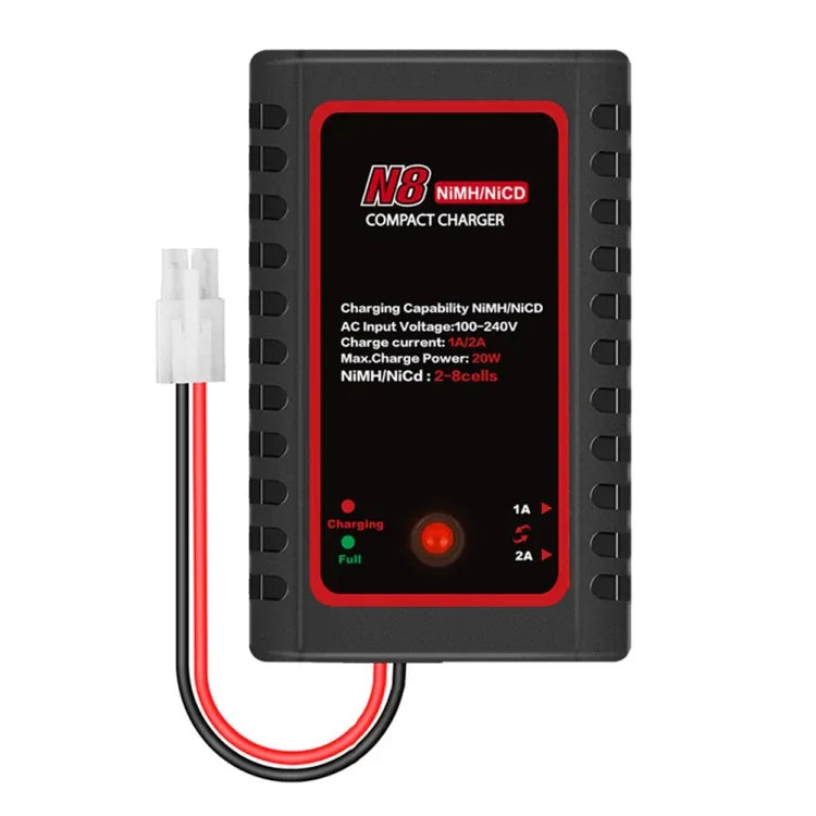 HTRC N8 ニッケル水素 Ni-Crバッテリーチャージャー スマートバランスチャージャー、EUプラグ、USプラグ、UKプラグ