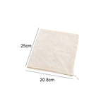 100枚入り/パック 20x25cm スープガーゼフィルターバッグ キッチン用具 スープ残渣分離バッグ スープガーゼフィルター