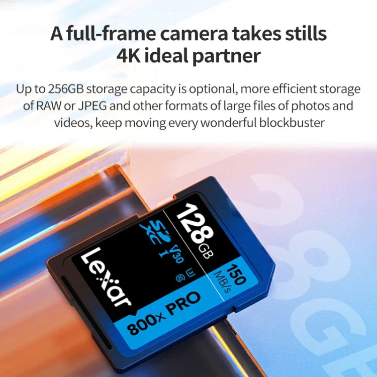 Lexar SD-800X Pro 高速SDカード SLRカメラ用メモリーカード、32GB、64GB