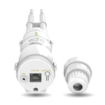 WAVLINK AC600 AP 2.4G/5G デュアル周波数 屋外高出力リピーター、EUプラグ、USプラグ、UKプラグ