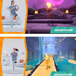 ゲーム フィットネスリング スポーツフィットネスリング + レッグストラップ Nintendo NS 用