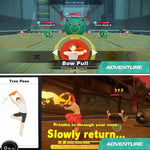 ゲーム フィットネスリング スポーツフィットネスリング + レッグストラップ Nintendo NS 用