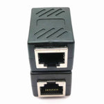 ネットワーク ストレートスルーヘッド RJ45 ネットワークケーブルコネクター バットジョイント 8P8C シールドダブルパスヘッド