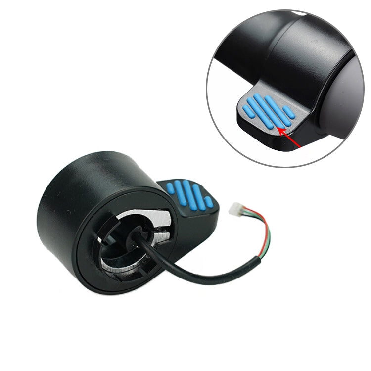 Ninebot ES1 / ES2 / ES3 / ES4 スクーター用アクセサリー 指ダイヤルスロットル ブルー