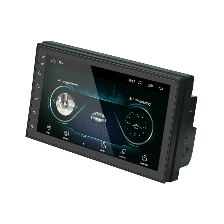 車用 7インチ ユニバーサル Androidナビゲーション MP5プレーヤー GPS Bluetooth カーナビ オールインワン, 標準 +4灯カメラ, 標準 +8灯カメラ