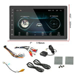 車用 7インチ ユニバーサル Androidナビゲーション MP5プレーヤー GPS Bluetooth カーナビ オールインワン, 標準 +4灯カメラ, 標準 +8灯カメラ