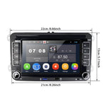 フォルクスワーゲン対応 7インチ カーマルチメディアプレーヤー ナビ Bluetooth 逆走統合機 Android 10.0, 1+16G, 2+16G, 2+32G