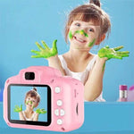 HD 子供用おもちゃポータブルデジタル一眼レフカメラ、8.0 MP、13.0 MP + カードリーダー