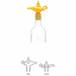 Creative Silicone Aladdin Magic Lamp Red Wine Bottle Pourer Manual Sealing Airless Bottle Stopper, 3 PCS Wine Bottle Stopper