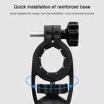 電動自転車用スマホホルダー 360度回転可能 スマホホルダー 四方向調整ブラケット バイク、ハンドルバー、バックミラー用