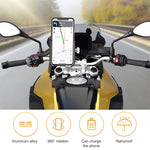 自転車携帯電話ホルダー オートバイ電動車ナビゲーション携帯電話ホルダー、ハンドルバー、バックミラー