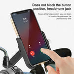 自転車携帯電話ホルダー オートバイ電動車ナビゲーション携帯電話ホルダー、ハンドルバー、バックミラー