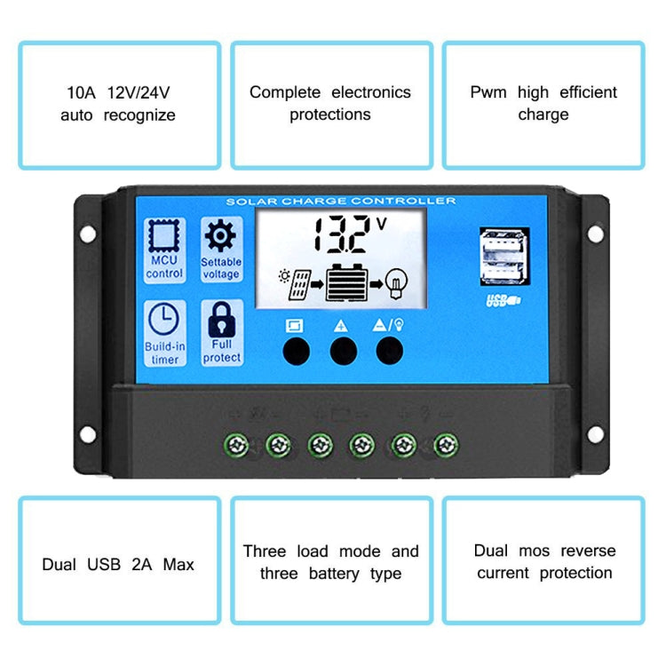 街路灯スマート照明充電用ソーラーコントローラー、RBL-10A、RBL-20A、RBL-30A、RBL-40A、RBL-50A、RBL-60A
