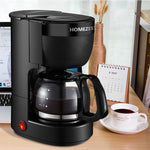 Homezest 家庭用小型コーヒーメーカー 自動ミニドリップコーヒーマシン、EUプラグ