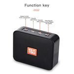 T&G TG166 カラー ポータブルワイヤレスBluetooth小型スピーカー、ピンク、ブルー、ブラウン、イエロー、ブラック、レッド、シルバーグレー、オレンジ、グリーン、ライトブルー