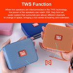 T&G TG166 カラー ポータブルワイヤレスBluetooth小型スピーカー、ピンク、ブルー、ブラウン、イエロー、ブラック、レッド、シルバーグレー、オレンジ、グリーン、ライトブルー