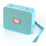 T&G TG166 カラー ポータブルワイヤレスBluetooth小型スピーカー、ピンク、ブルー、ブラウン、イエロー、ブラック、レッド、シルバーグレー、オレンジ、グリーン、ライトブルー