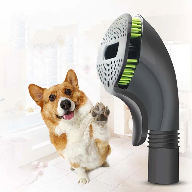 ペットブラシ 犬用ヘアブラシヘッド 内径32mm 掃除機対応 ヘアブラシヘッド
