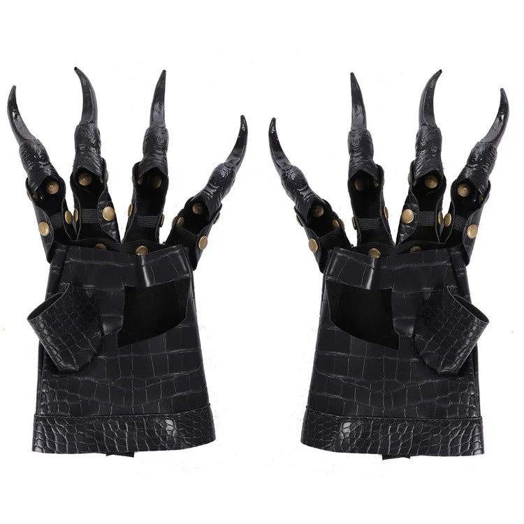 ハロウィンカーニバルボール小道具アクセサリー コスプレ衣装用手袋 ドラゴンクロー、ドラゴンクロー手袋