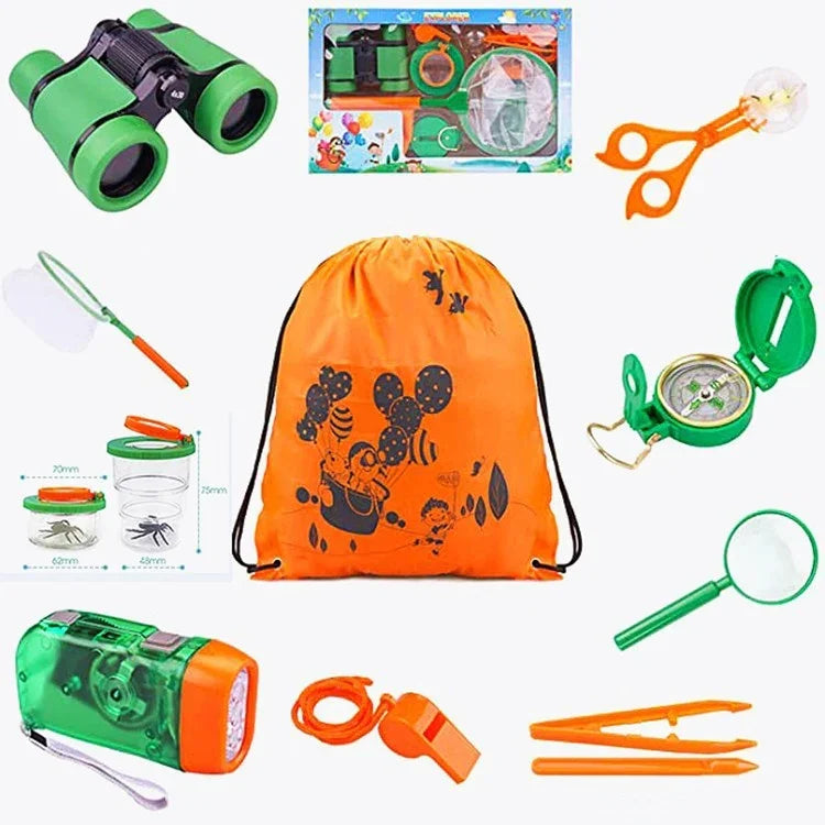 Children Outdoor Adventure Insect Observation Binoculars Set, RF-A046