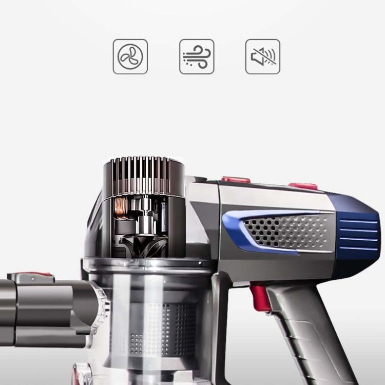 ZEK 150W 10kpa ワイヤレス掃除機 家庭用強力ハンドヘルド縦型充電式掃除機 ダニ除去ブラシなし UKプラグ、ダニ除去ブラシ付き UKプラグ、ダニ除去ブラシなし EUプラグ、ダニ除去ブラシ付き EUプラグ
