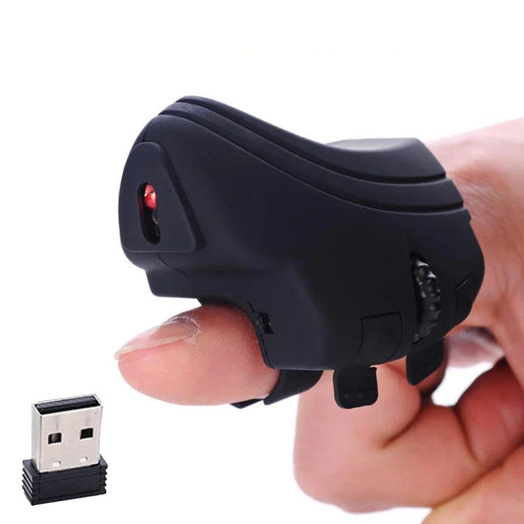 GM306 2.4GHz ワイヤレスフィンガーレイジーマウス USBレシーバー付き、GM306 2.4GHz ワイヤレス