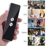 携帯型スマート音声翻訳機 アップグレード版 学習・旅行・ビジネス会議用 3-in-1 音声・テキスト・写真言語翻訳機