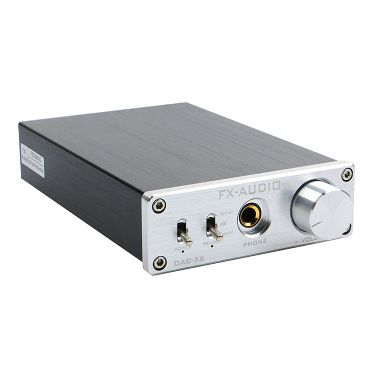 FX-AUDIO DAC-X6 Fever HiFi 光ファイバー同軸USBアンプ デジタルオーディオDACデコーダー 24BIT/192