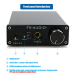 FX-AUDIO DAC-X6 Fever HiFi 光ファイバー同軸USBアンプ デジタルオーディオDACデコーダー 24BIT/192