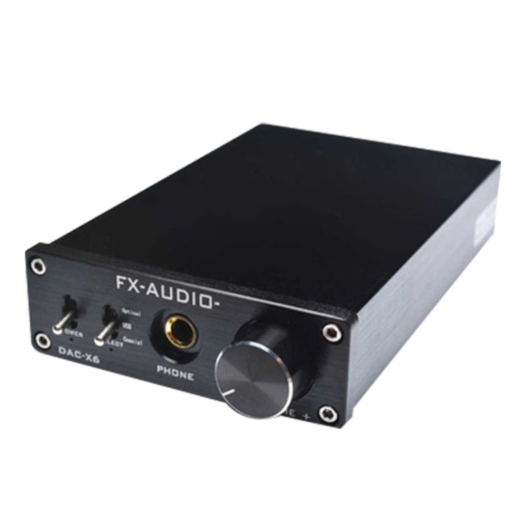 FX-AUDIO DAC-X6 Fever HiFi 光ファイバー同軸USBアンプ デジタルオーディオDACデコーダー 24BIT/192