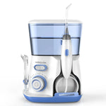 Waterpulse V300 800ml 口腔洗浄器 デンタルフロッサー 口腔衛生用ウォーターフロスクリーナー、米国、英国、EU対応