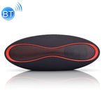 3Dステレオ ミニラグビー型 Bluetoothスピーカー TFカードスロット付き（ブルー）