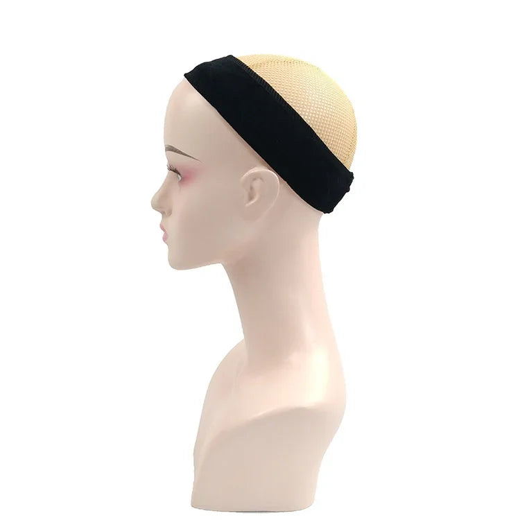 手作りベルベットウィッグヘアバンド ウィッグ固定用ヘッドバンド