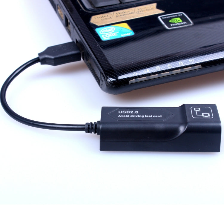 USBからRJ45 10/100 Mbps USBイーサネットアダプター ネットワークカード、USB 2.0 100Mbps