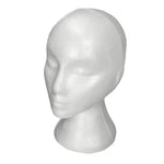 ダミーマネキンヘッド 女性用フォーム展示用 キャップ、ヘッドホン、ヘアアクセサリー、ウィッグ用 女性マネキンフォーム