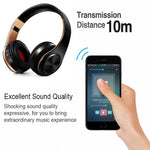 ヘッドホン Bluetoothヘッドセット イヤホン ワイヤレスヘッドホン ステレオ 折りたたみ式スポーツイヤホン マイク付きヘッドセット ハンズフリー MP3プレーヤー