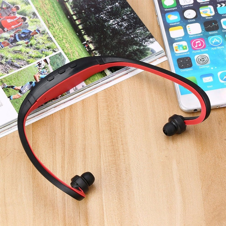 S9 ワイヤレススポーツBluetoothイヤホン iPhone Huawei XiaoMi対応、TF/SDカード＆マイク対応