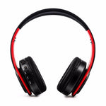 HIFIステレオワイヤレスBluetoothヘッドホン Xiaomi iPhone Samsungタブレット対応、マイク付き、SDカード＆FM対応