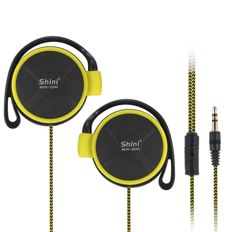 Shini Q940 3.5mm スーパー・ベース イヤーフックイヤホン MP3プレーヤー・パソコン・携帯電話用