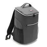 Outdoor Picnic Insulation Backpack Oxford Cloth waterproof Backpack, Backpack(Gray)