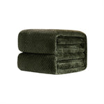 Thicken Solid Color Mesh Pineapple Flannel Blanket Coral Fleece Air Conditioning Sofa Cover Winter Warm Sheets Easy Wash Faux Fur Blankets, 100x150cm, 120x200cm, 150x200cm, 180x200cm, 200x230cm, 70x100cm, 45x65cm