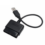 Kebidu USB ゲームパッド コントローラーコンバーター ドライバー不要 Sony PS1 PS2 アダプターケーブル 最新 PS3 PS2 用, PS1 / PS2対応