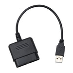 Kebidu USB ゲームパッド コントローラーコンバーター ドライバー不要 Sony PS1 PS2 アダプターケーブル 最新 PS3 PS2 用, PS1 / PS2対応