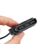 Kebidu USB ゲームパッド コントローラーコンバーター ドライバー不要 Sony PS1 PS2 アダプターケーブル 最新 PS3 PS2 用, PS1 / PS2対応